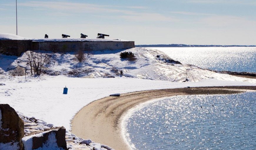 Fort Phoenix State Reservation, Massachusetts, USA